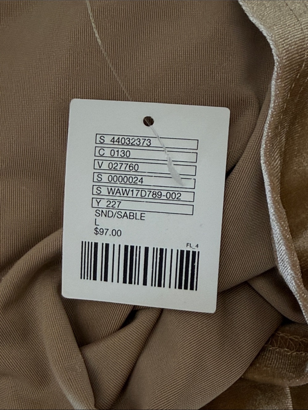 NWT Urban Outfitters WYLDR Velvet V-Neck Maxi Dress Sand Sable Size L - Picture 12 of 16
